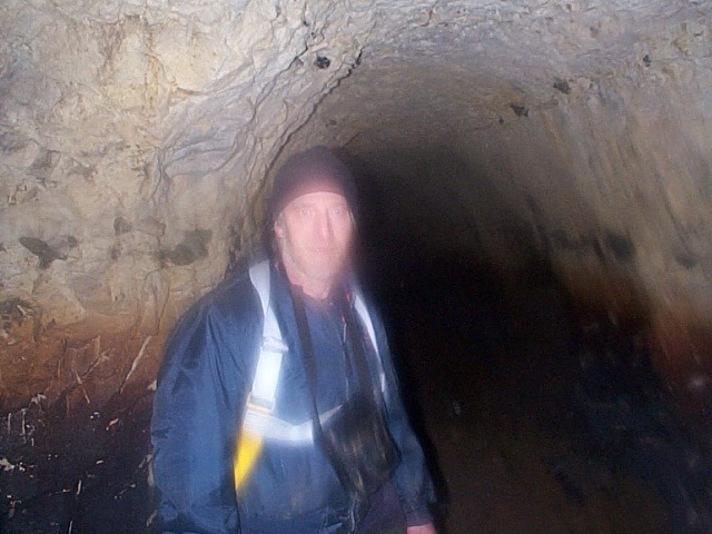 Description in a cave